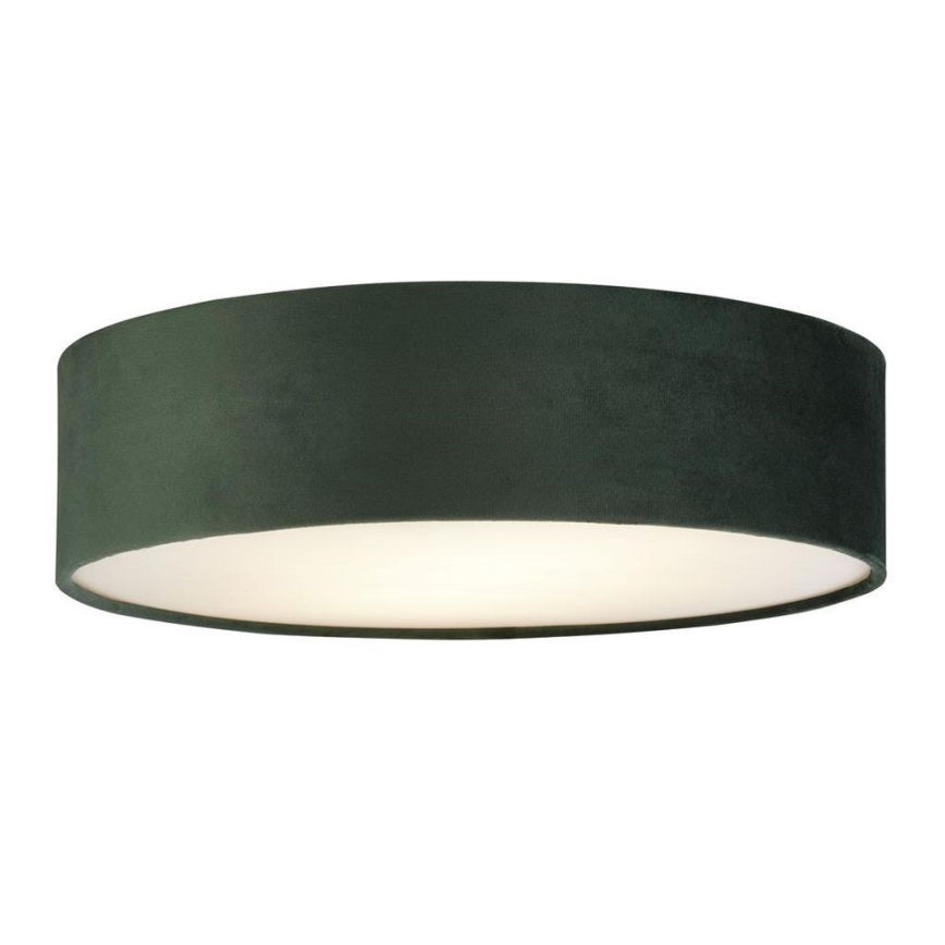 Searchlight - Plafoniera DRUM PLEAT 2xE27/15W/230V verde