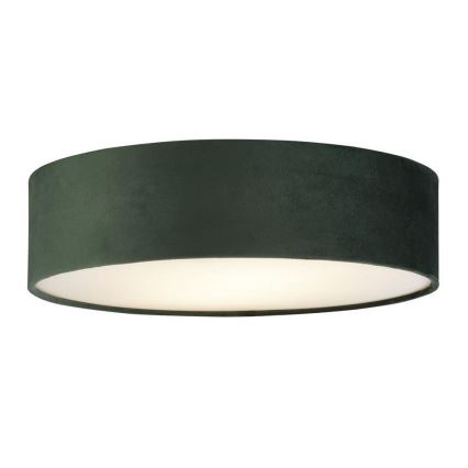 Searchlight - Plafonnier DRUM PLEAT 2xE27/15W/230V vert