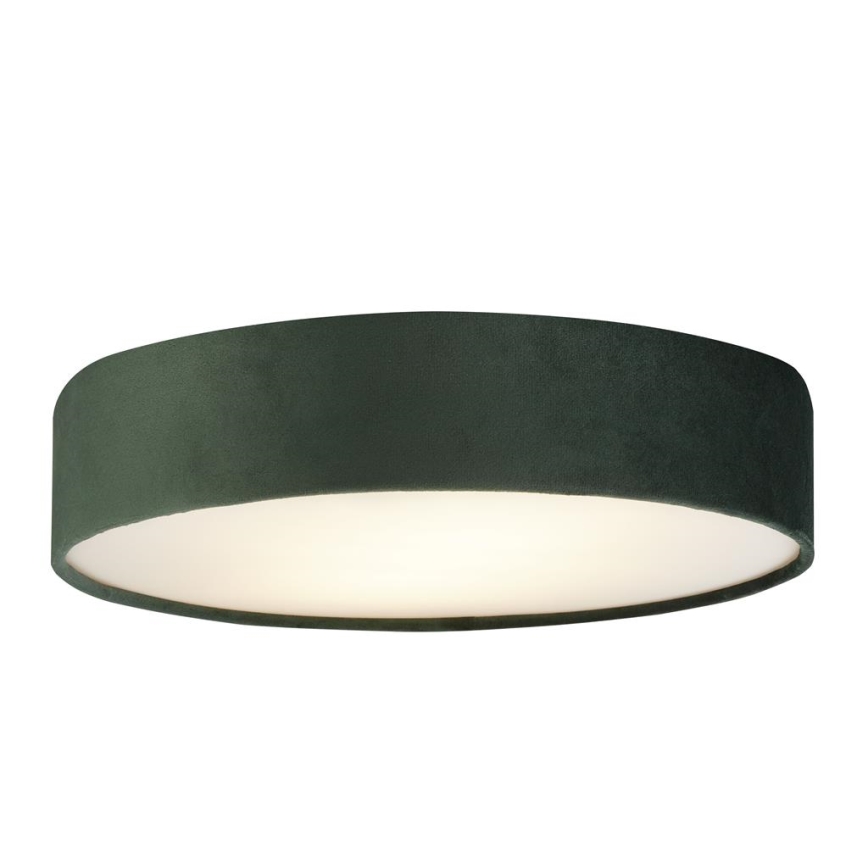 Searchlight - Lampada da soffitto DRUM 3xE27/60W/230V Verde