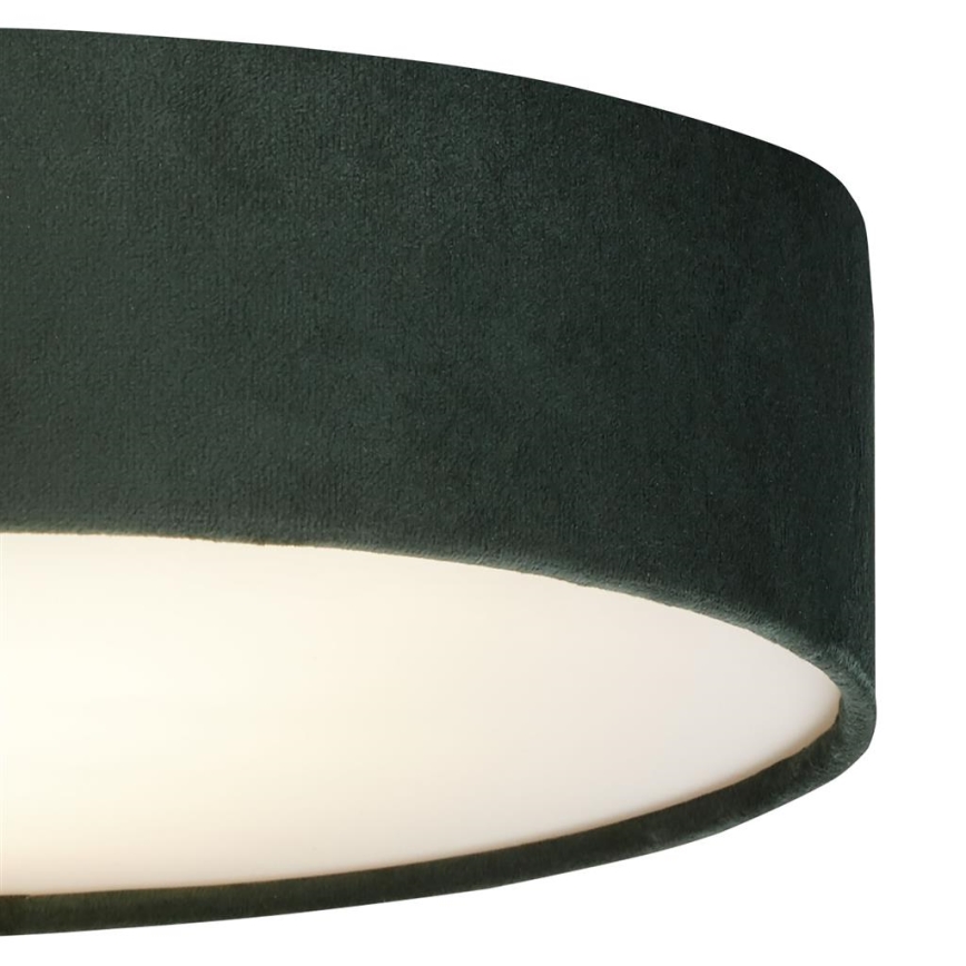 Searchlight - Lampada da soffitto DRUM 3xE27/60W/230V Verde