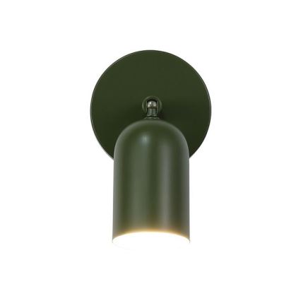 Searchlight - Dimm- und wiederaufladbare LED-Wandleuchte CONE LED/1,5W/5V grün