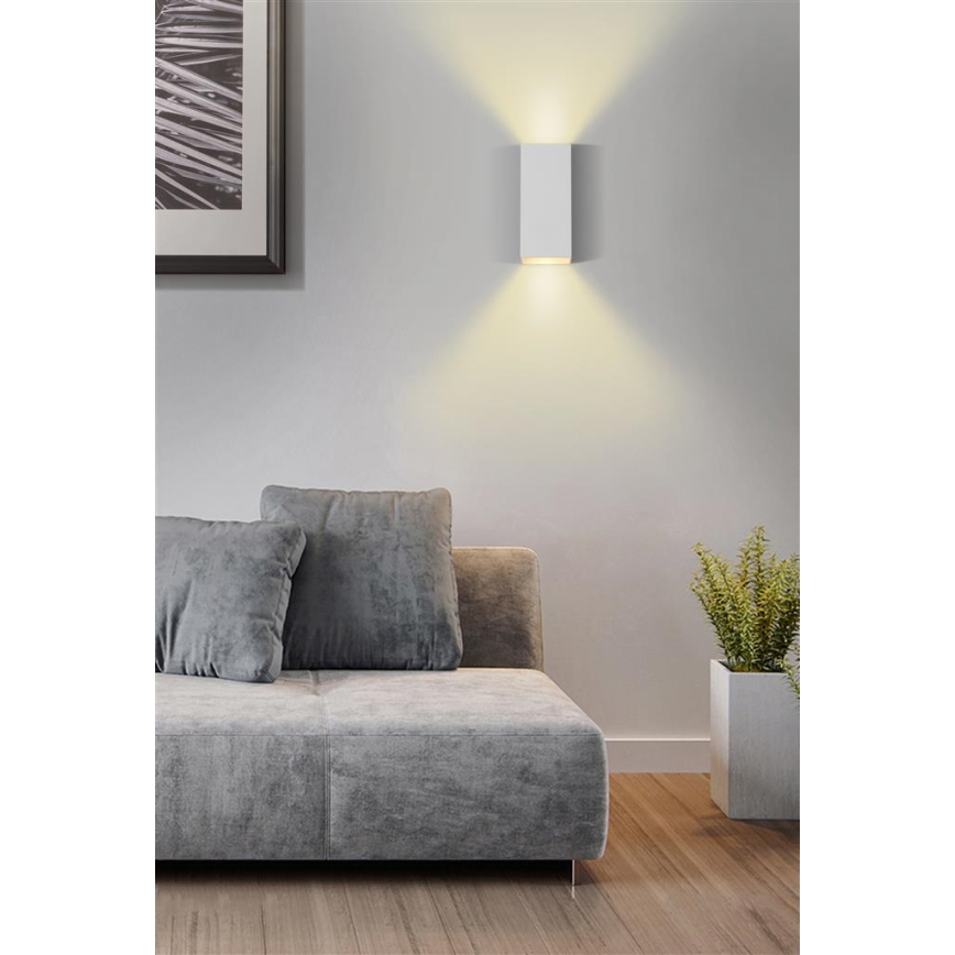 Searchlight - Applique murale DON 2xGU10/10W/230V blanche