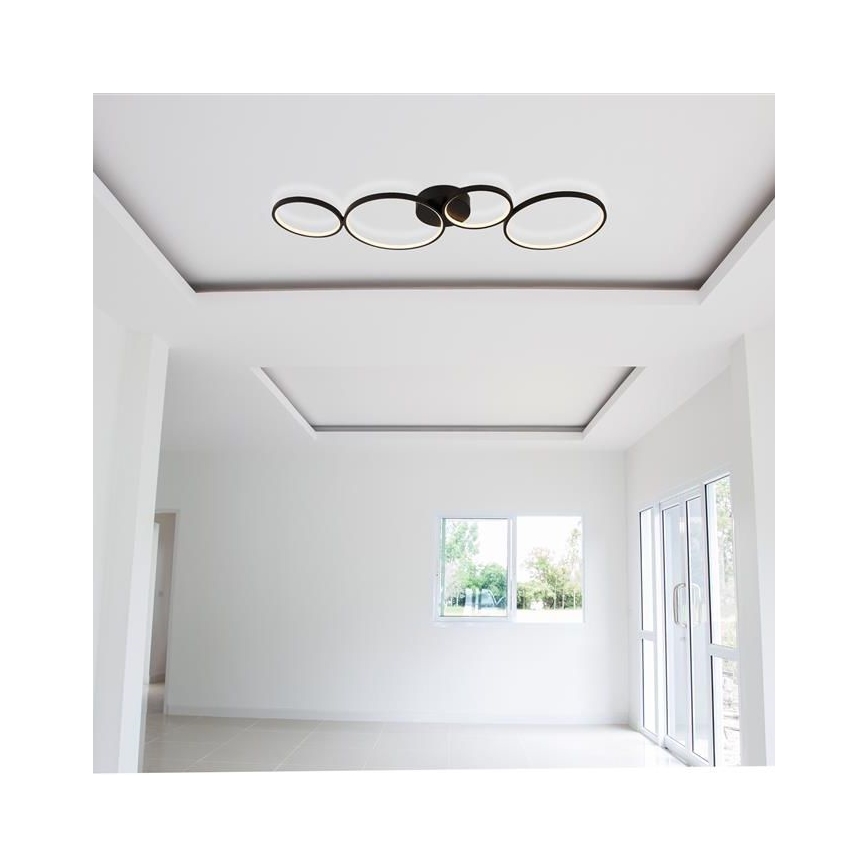 Searchlight - Lampadario LED a plafone CIRQUE 4xLED/34W/230V