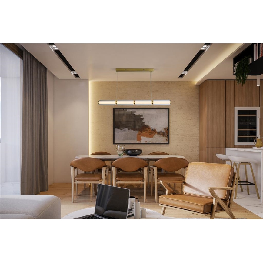 Searchlight - Lampadario LED sospeso con cavi MOD LED/26W/230V