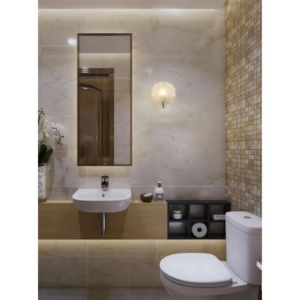 Searchlight - Applique da parete SHELL 1xG9/7W/230V bianco