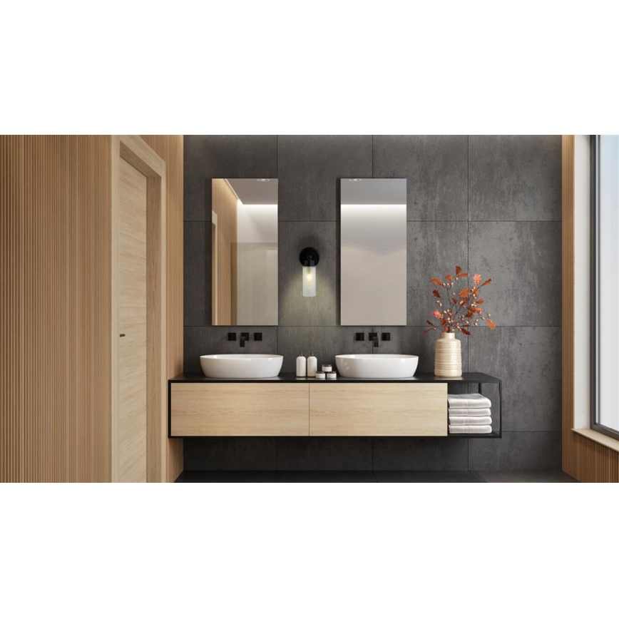 Searchlight - Wandleuchte IMPERIAL 1xG9/7W/230V schwarz