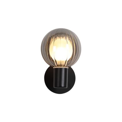 Searchlight - Applique murale LUMINSPHERE 1xG9/7W/230V noire