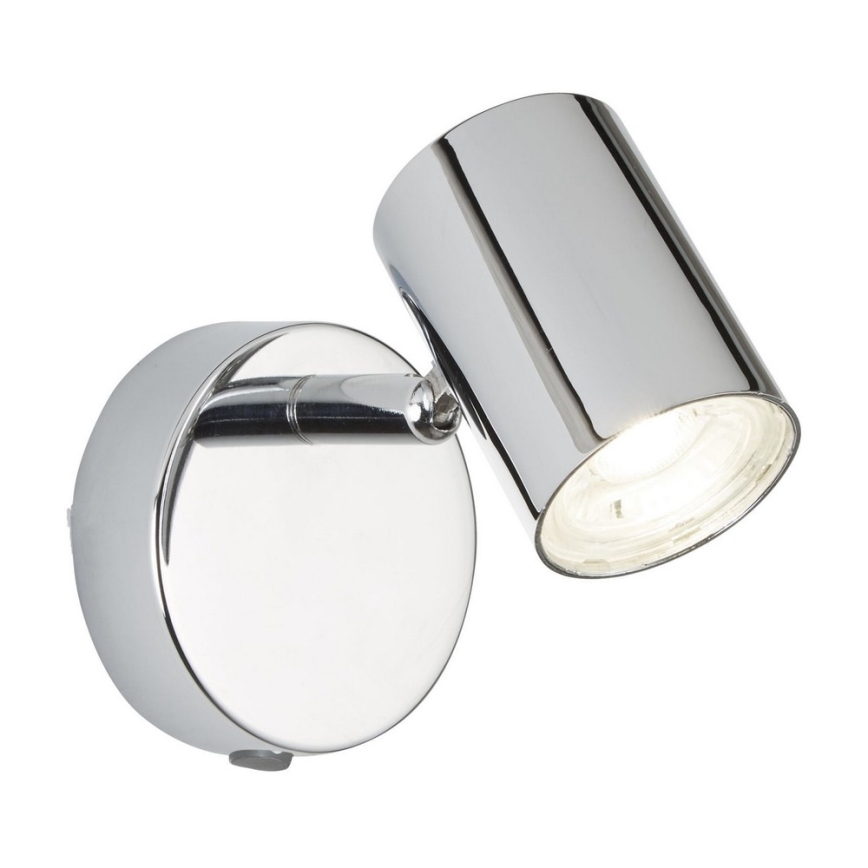 Searchlight - LED Faretto da parete ROLLO LED/4W/230V, finitura cromata lucida