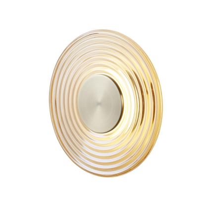 Searchlight - Lampada da parete LED dimmerabile CLEO LED/9,4W/230V ottone