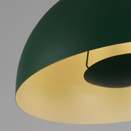 Searchlight - MARS Pendelleuchte an Kabel, 1xE27/60W/230V, Ø 25 cm, grün