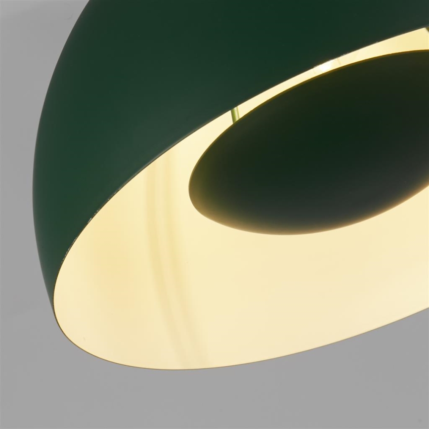 Searchlight - Hängeleuchte mit Kabel MARS 1xE27/60W/230V Ø 40 cm grün