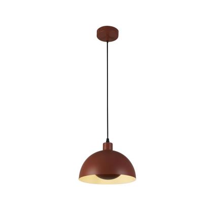 Searchlight - MARS Pendelleuchte mit Kabelaufhängung 1xE27/60W/230V Ø 40 cm ziegelrot