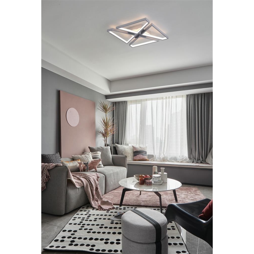 Searchlight - dimmbare LED-Deckenleuchte QUATRO LED/29W/230V 40x40 cm