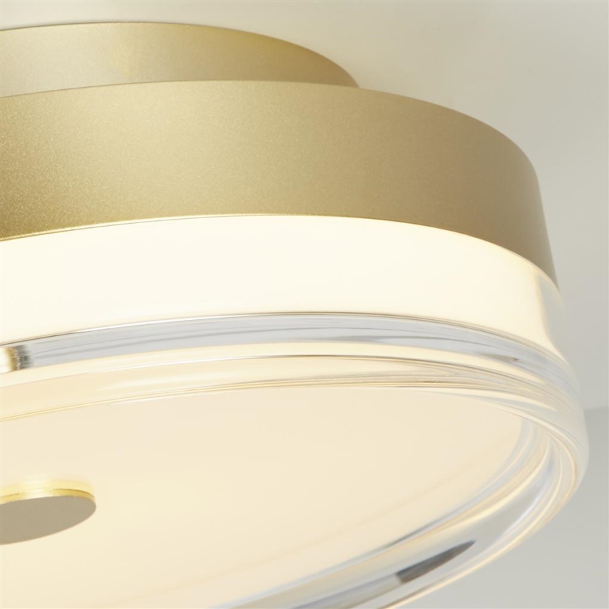 Searchlight - CYPRUS Lampada da soffitto a LED LED/21W/230V Ø30 cm Oro