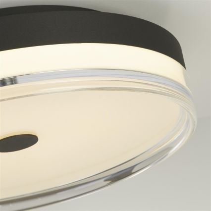 Searchlight 42651-40BK - Lampada da soffitto a LED CYPRUS LED/29W/230V diam. 40 cm nero