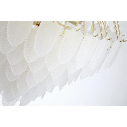 Searchlight - Kronleuchter mit Kette FEATHER 6xE14/60W/230V