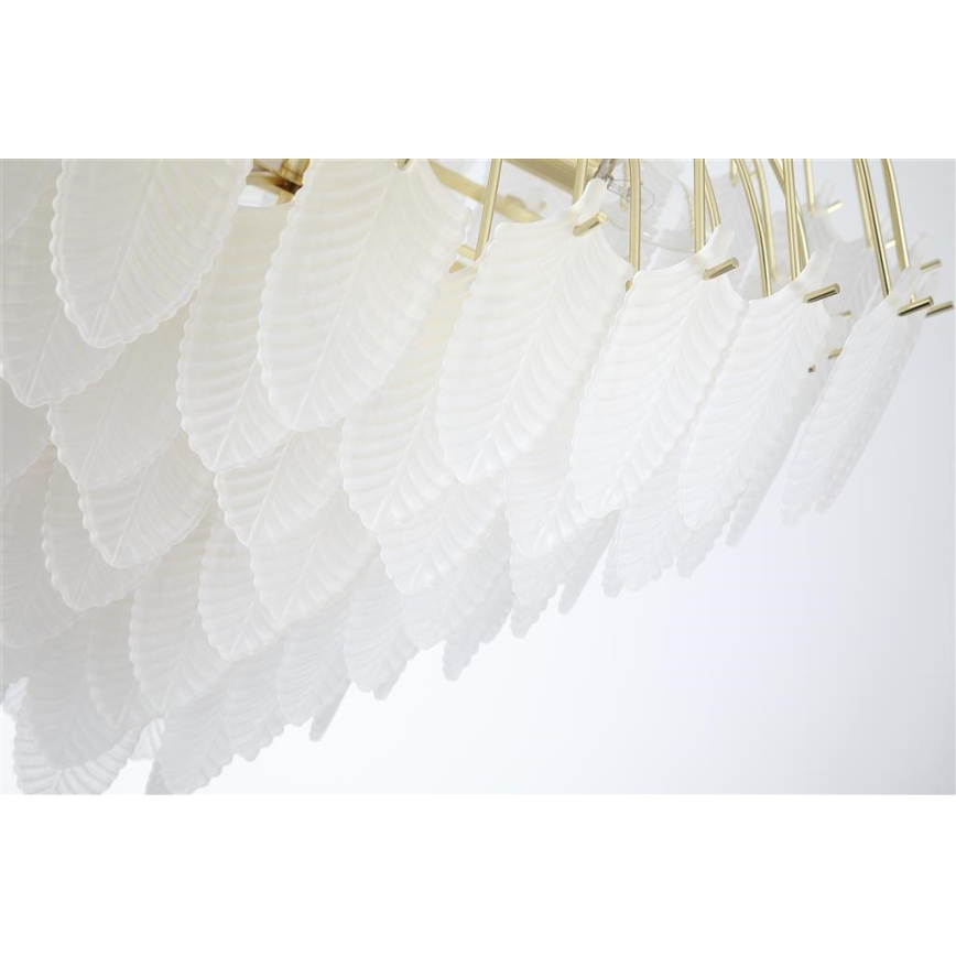 Searchlight - Lampadario a catena FEATHER 6xE14/60W/230V