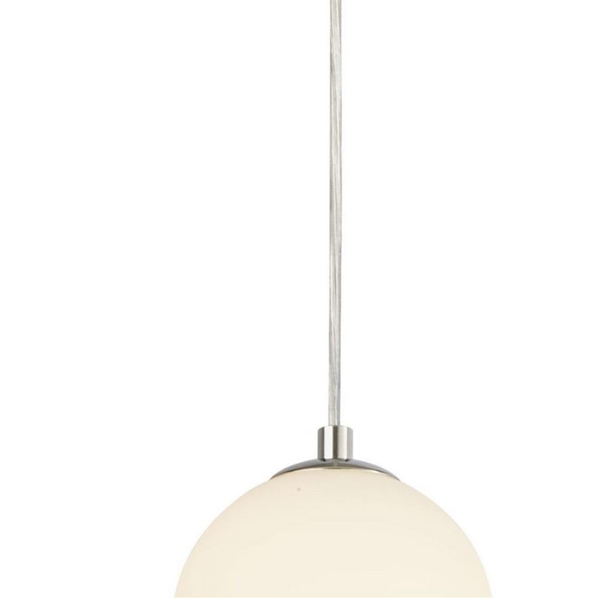 Searchlight - Lampadario LED su corda SNOWBALL LED/18W/230V