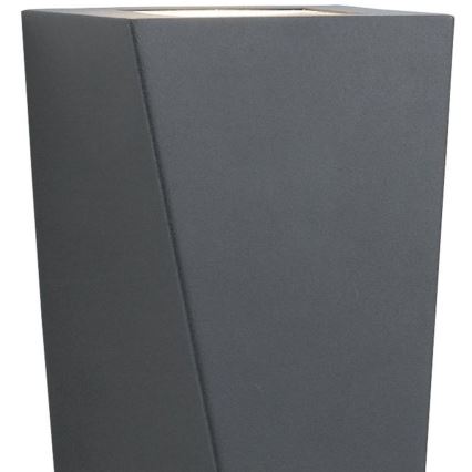Searchlight - Outdoor-Wandleuchte OUT 2xGU10/3W/230V IP44 schwarz