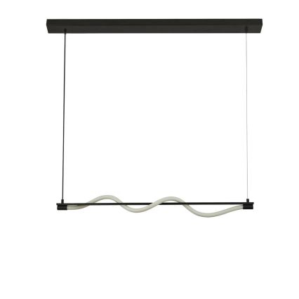 Searchlight - LED Kronleuchter an Kabel SERPENT LED/15W/230V schwarz