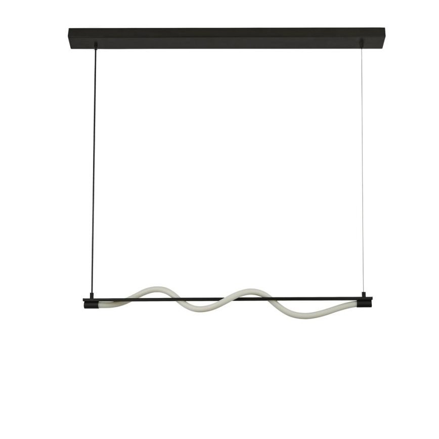 Searchlight - LED Kronleuchter an Kabel SERPENT LED/15W/230V schwarz