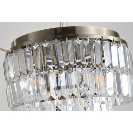 Searchlight - Plafoniera da bagno EMPIRE 4xE14/60W/230V IP44