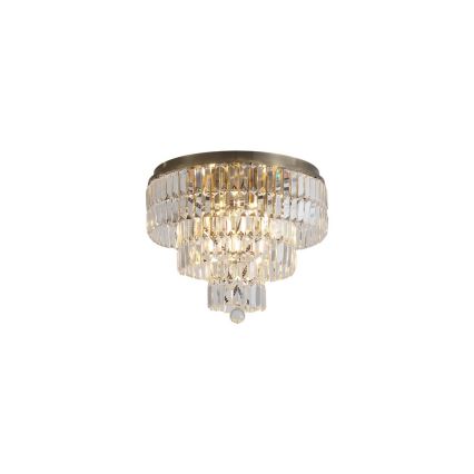 Searchlight - Plafoniera da soffitto per bagno EMPIRE 6xE14/60W/230V IP44