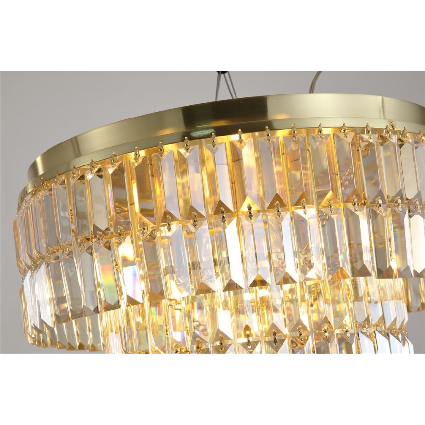 Searchlight - Plafoniera da soffitto per bagno EMPIRE 6xE14/60W/230V IP44
