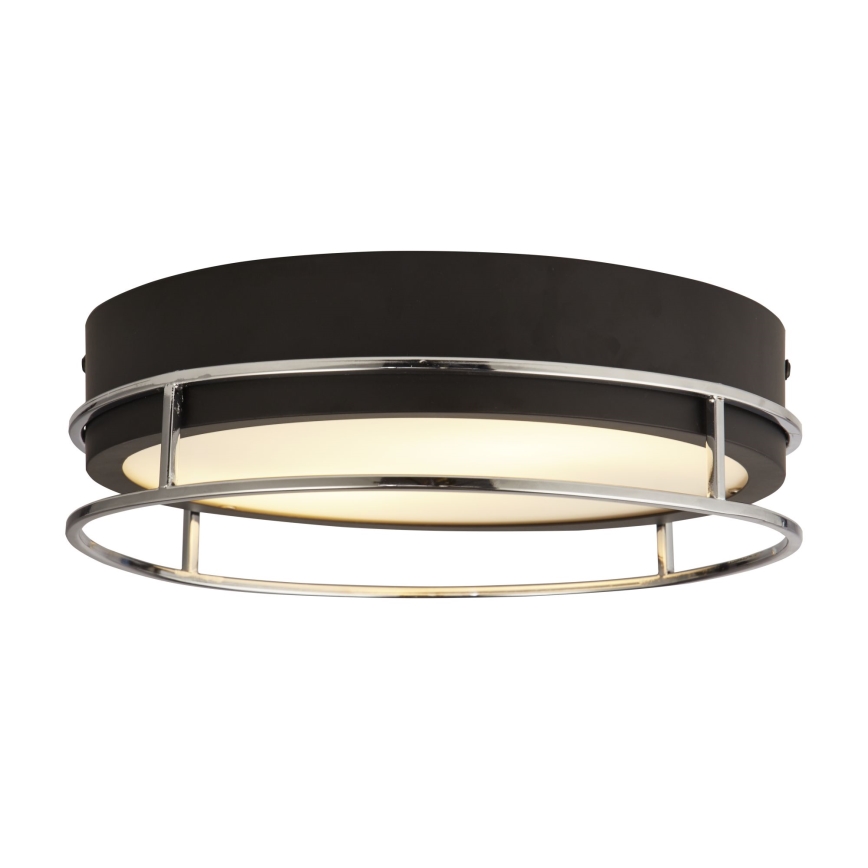 Searchlight - Plafoniera da bagno PHEONIX 2xE14/60W/230V diametro 30 cm IP44