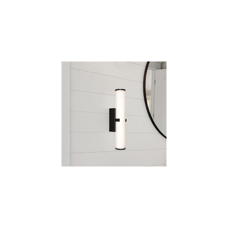 Searchlight - LED Luminaire salle de bain CLAMP LED/18W/230V IP44 noir