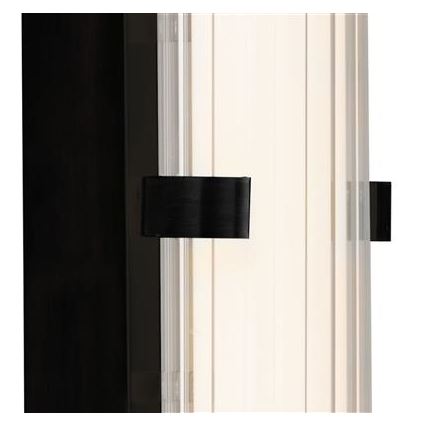 Searchlight - LED Lampada da bagno CLAMP LED/23W/230V IP44 nero