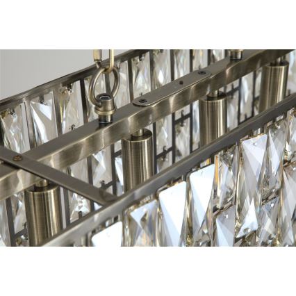 Searchlight - Lampadario a catena BIJOU 8xE14/40W/230V