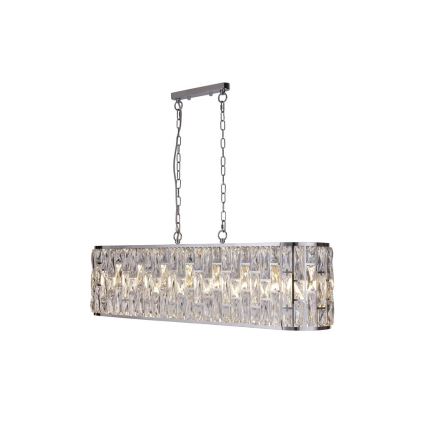 Searchlight - Lampadario a catena BIJOU 8xE14/40W/230V