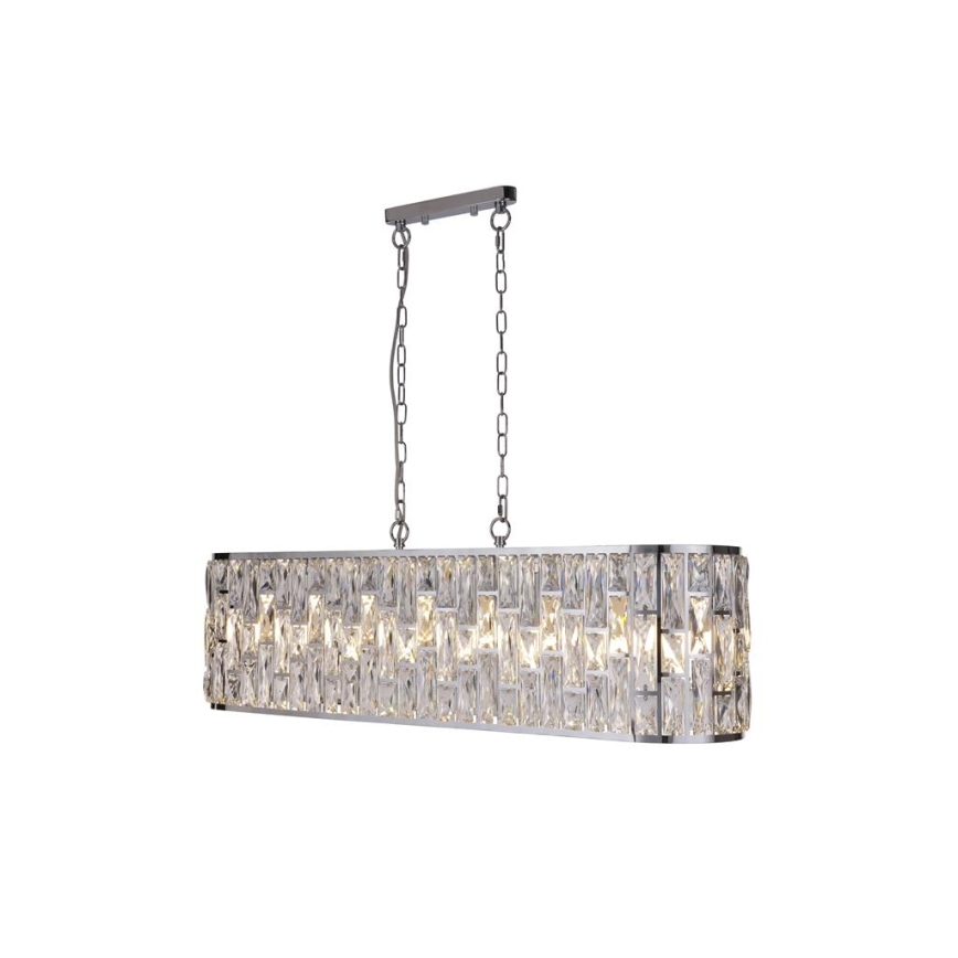 Searchlight - Lustre suspendu sur chaîne BIJOU 8xE14/40W/230V