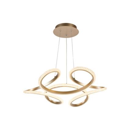 Searchlight - LED lampada a sospensione dimmerabile su cavo DOODLE LED/40W/230V ottone