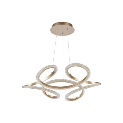 Searchlight - LED lampada a sospensione dimmerabile su cavo DOODLE LED/40W/230V ottone