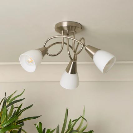 Searchlight - Aufgesetzte Deckenleuchte 3xE14/7W/230V