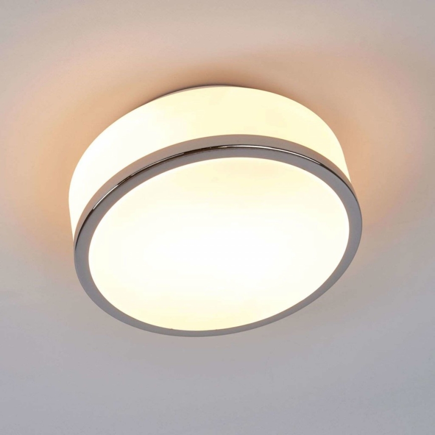 Searchlight - Plafoniera da bagno DISC 2xE27/60W/230V IP44