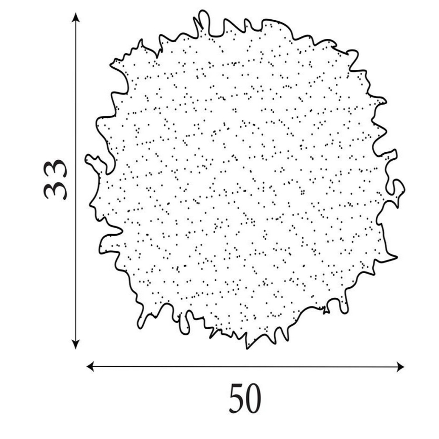 Searchlight - Abat-jour pour lustre KATE compatible E14/E27, diam. 50 cm, rose