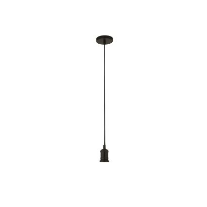 Searchlight - Lustre sur câble SUSPENSION 1xE27/60W/230V noir