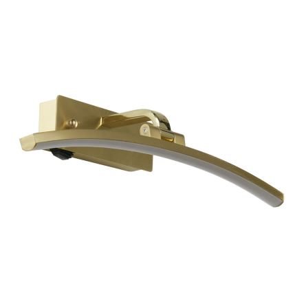 Searchlight - LED Bildleuchte SANTORINI LED/8,2W/230V Messing