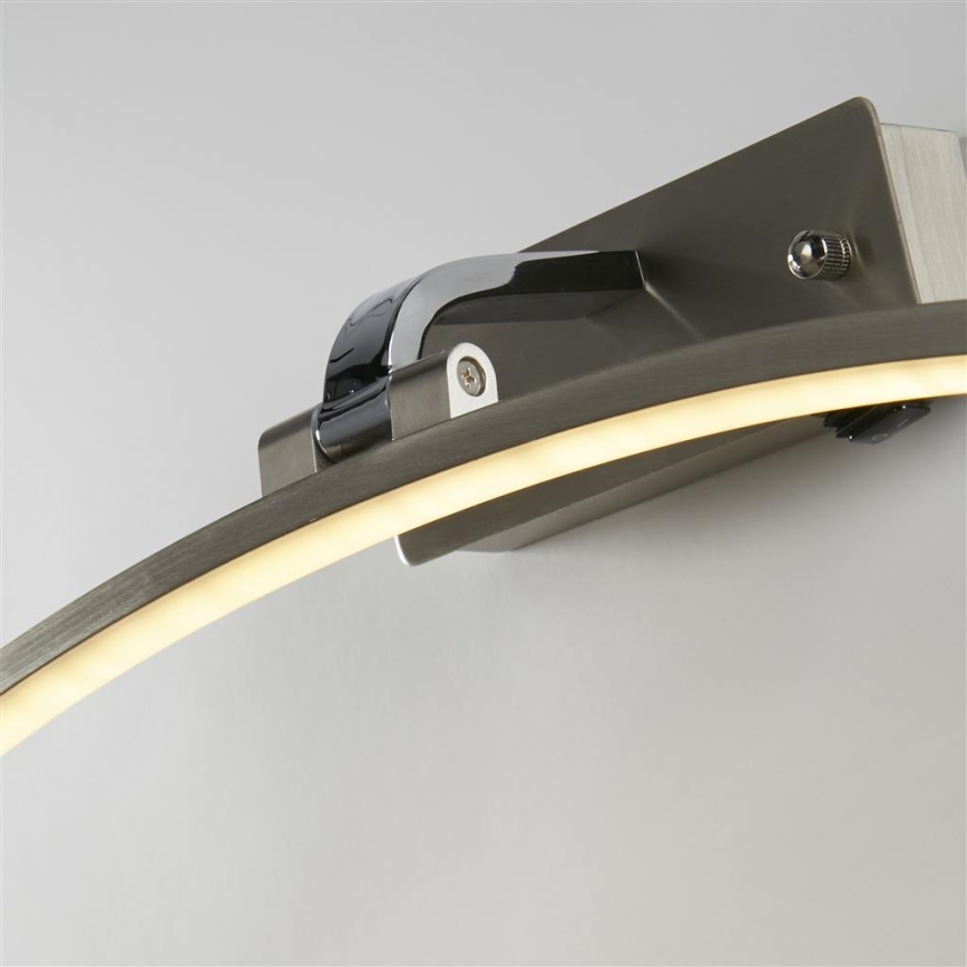 Searchlight - Lampe LED pour tableaux SANTORINI LED/8,2W/230V argentée