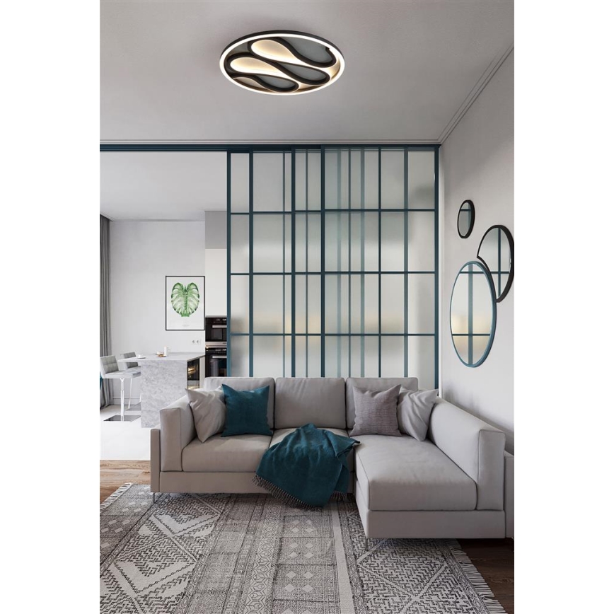 Searchlight - Plafonnier LED dimmable ZENDISC LED/20W/230V 3000K Ø 39 cm