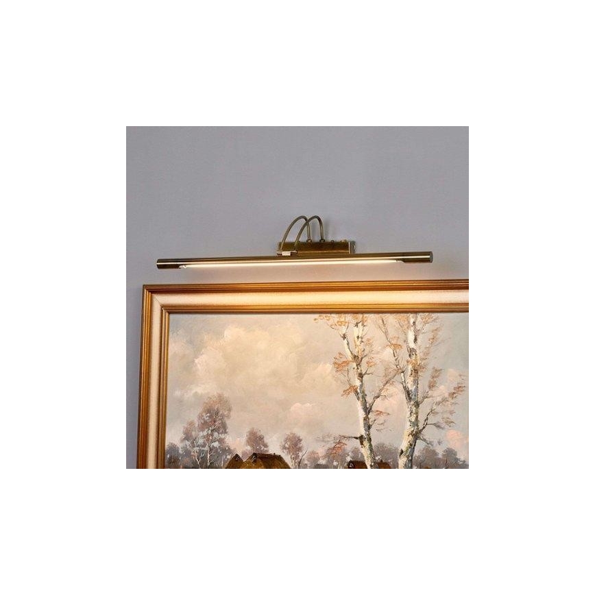 Searchlight - Applique pour tableau LED/14W/230V laiton