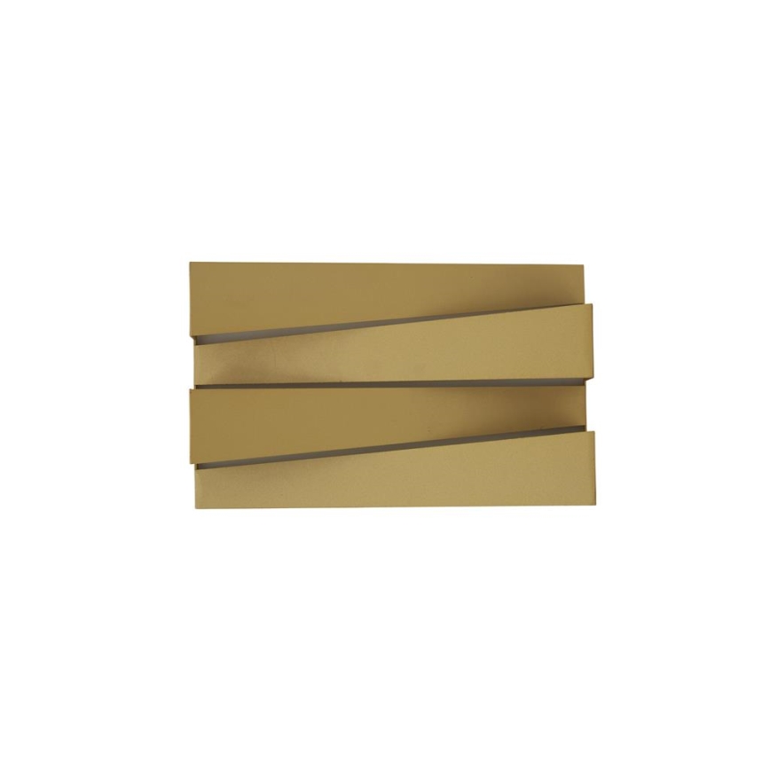 Searchlight - Applique murale SECTION LED/18W/230V dorée