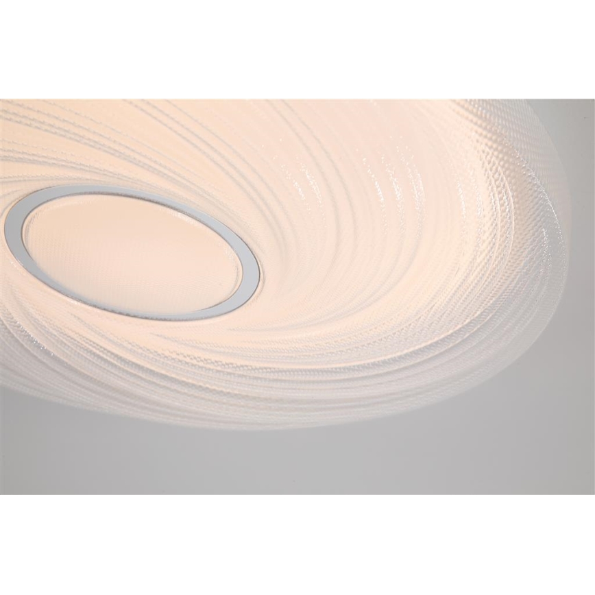 Searchlight - Plafoniera LED da soffitto AURA LED/24W/230V ø 38,5 cm bianca