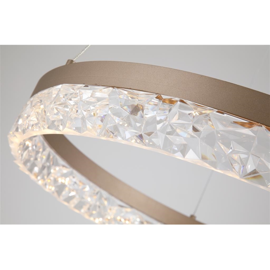 Searchlight - dimmbare LED-Pendelleuchte mit Seilabhängung MADELEJNE LED/25W/230V