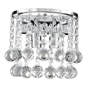 Searchlight - Applique di cristallo HANNA 2xG9/33W/230V