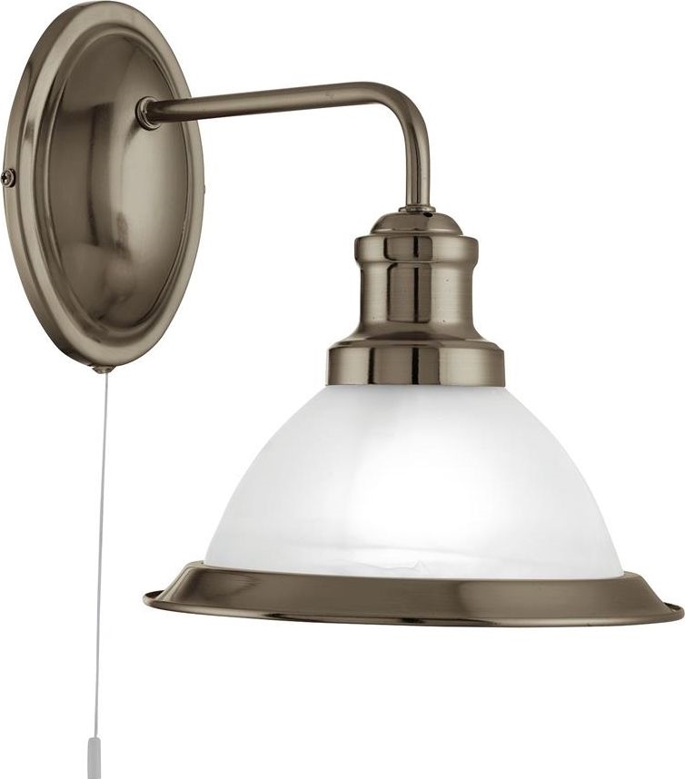 Searchlight - Applique murale BISTRO 1xE27/60W/230V laiton