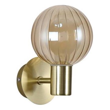 Searchlight - Applique murale LUMINSPHERE 1xG9/7W/230V laiton